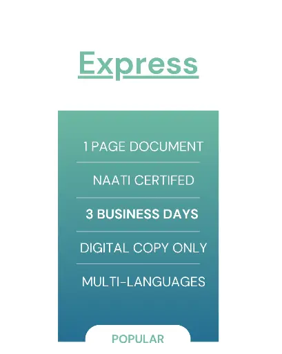 Express Translation